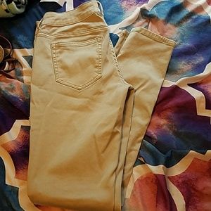 Butter denim khaki pants